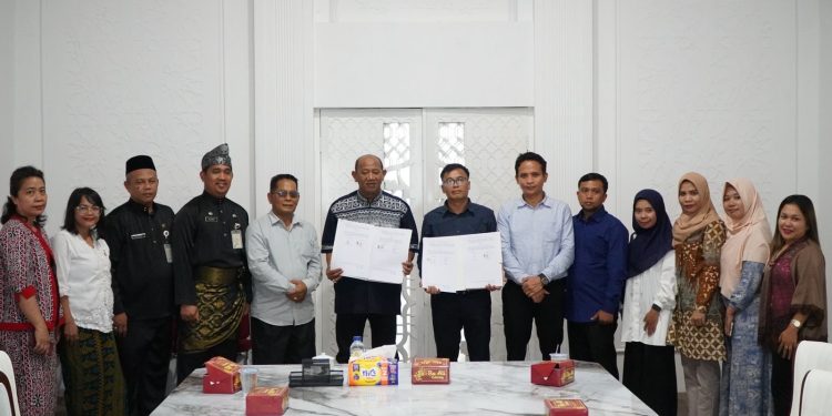 Pemkab Langkat dan Universitas Quality Tandatangani MoU untuk Tingkatkan Kualitas SDM Daerah