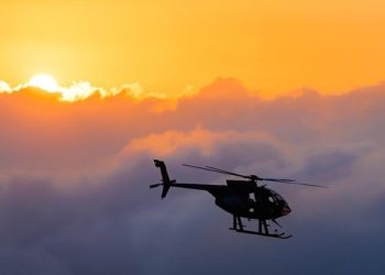 Helikopter Polisi Thailand Jatuh dan Terbakar, 3 Orang Tewas
