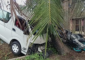 Maut Dijalinsum Langkat, Toyota Hiace Tabrak Motor, Pengendara Tewas Ditempat — Polisi Tak Tau Kejadian