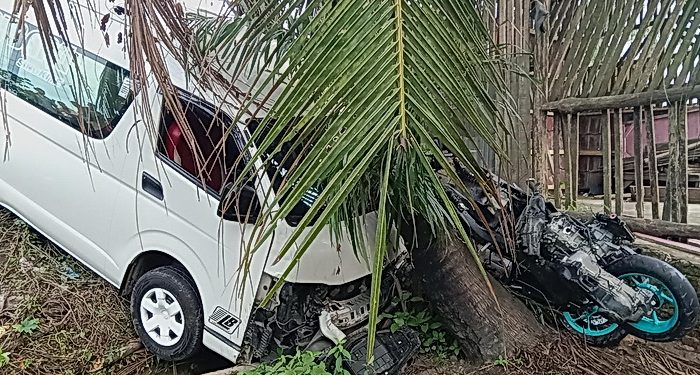 Maut Dijalinsum Langkat, Toyota Hiace Tabrak Motor, Pengendara Tewas Ditempat — Polisi Tak Tau Kejadian