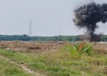 Ledakan Dahsyat Guncang Langkat 20 Bom Mortir Perang Dunia II Diledakkan, Getaran Terasa hingga 5 Kilometer