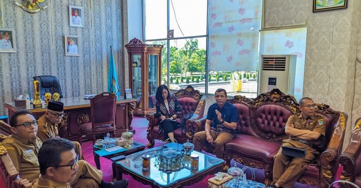 Bupati Pasaman Barat Yulianto Terima Kunjungan Tanoto Foundation