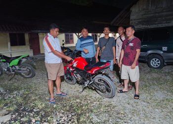 Polsek Pangkalan Brandan Bekuk Pelaku Curanmor, Motor Korban Dicuri di Depan Warnet