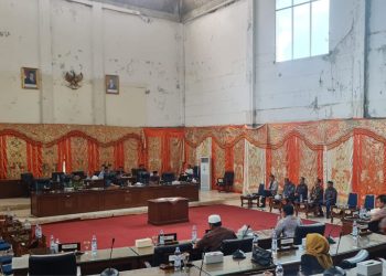 Ketua DPRD Pasbar Pimpin Rapat Paripurna Penyampaian Nota Pengantar Ranperda Pertanggungjawaban Pelaksanaan APBD 2024