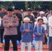Ribuan Warga Padati Alun-Alun, Kapolres Langkat Gelar Sholat Idul Adha Bersama Masyarakat