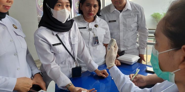 Usai Idul Adha, Lapas Cipinang Gelar Pemeriksaan Kesehatan Pegawai