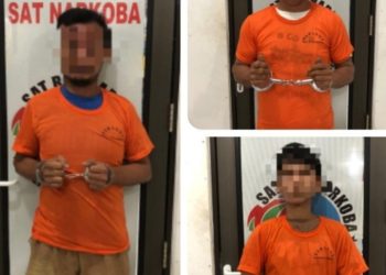 Polres Nias Bongkar Jaringan Narkoba di Idanogawo, 3 Pelaku dan 10 Paket Sabu Diamankan