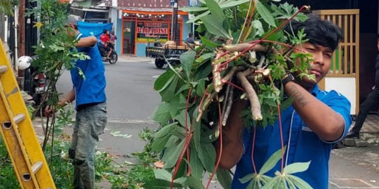 Warga Binaan Lapas Cipinang Bersihkan Tembok Luar, Cegah Celah Pelarian Lewat Asimilasi Kerja