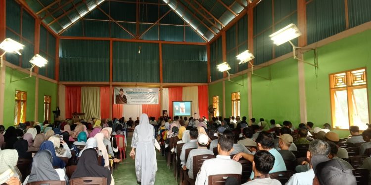 Kemenkes Padang Bersama Anggota Komisi IX DPR-RI H. Ade Rezki Pratama Adakan Kegiatan Sosialisasi Germas di Pasaman Barat