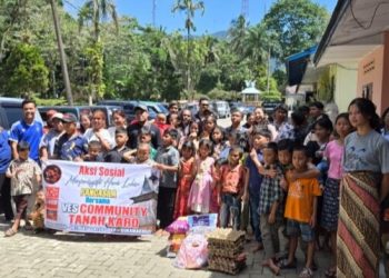 Peringati Hari Lahir Pancasila, VES Community Tanah Karo Salurkan Bantuan ke Panti Asuhan