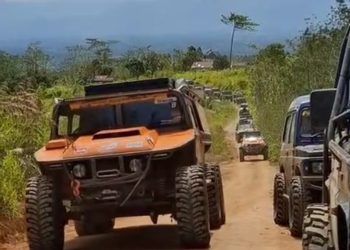 Kadisbudporapar Karo Apresiasi Event Offroad Adhyaksa Jelajah Alam Siosar