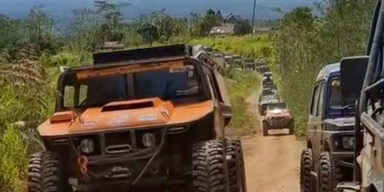 Kadisbudporapar Karo Apresiasi Event Offroad Adhyaksa Jelajah Alam Siosar