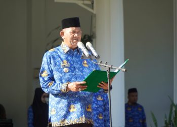 Bupati Langkat Pimpin Upacara Harla Pancasila 2025