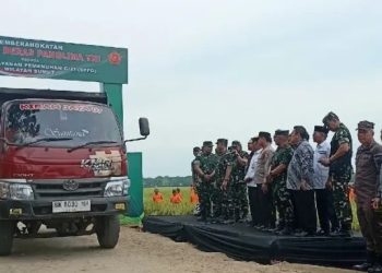 40 Ton Beras Dilepas Panglima TNI, Dorong Program Makan Bergizi Gratis di Sumut