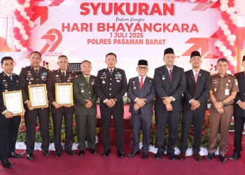 Hari Bhayangkara Ke-79, Polres Pasaman Barat Gelar Syukuran