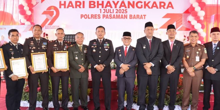 Hari Bhayangkara Ke-79, Polres Pasaman Barat Gelar Syukuran