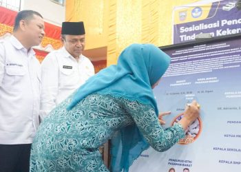 Disdik Pasaman Barat Gelar Sosialisasi di Lingkungan Satuan Pendidikan