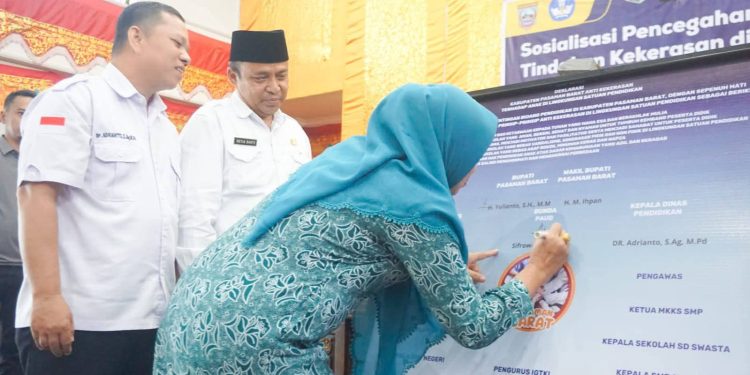 Disdik Pasaman Barat Gelar Sosialisasi di Lingkungan Satuan Pendidikan