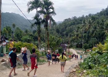 Pemerintah Desa Awoni Genjot Pembangunan, Semenisasi Jalan Usaha Tani Jadi Prioritas Dana Desa 2025