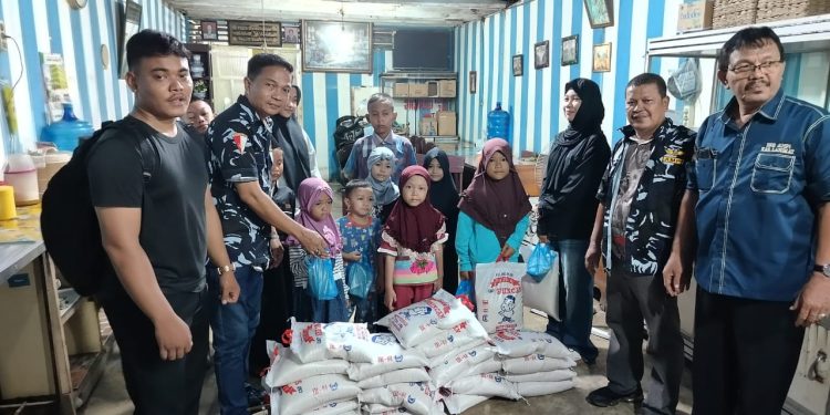 AMPI Langkat Tebar Kepedulian, Puluhan Anak Yatim di Babalan Terima Santunan di Bulan Muharram