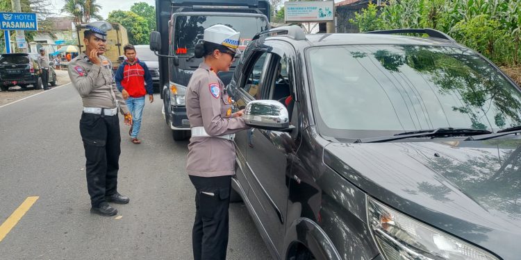 Satlantas Polres Pasaman Barat Intensifkan Edukasi dan Penindakan Pelanggaran Lalu Lintas