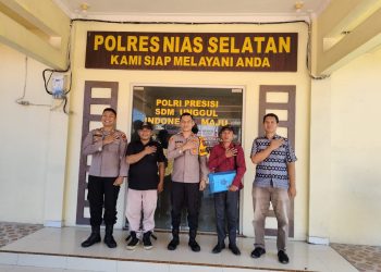 Polres Nias Selatan Sambut Audiensi DPC LSM GEMPUR: Sepakat Bangun Sinergi untuk Ketertiban dan Keamanan Masyarakat