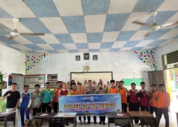 Satlantas Polres Pasaman Barat Gelar Sosialisasi di SMA Negeri 1 Luhak Nan Duo