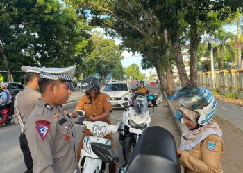Satlantas Polres Pasaman Barat Tindak Puluhan Pelanggaran Lalu Lintas