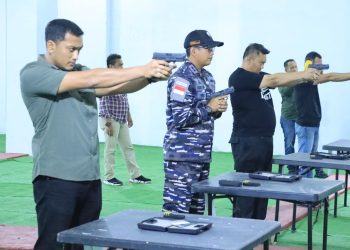 Sinergitas TNI-Polri di Labuhanbatu Kian Solid, Kapolres Sambut Hangat Kunjungan Danlanal Tanjung Balai Asahan