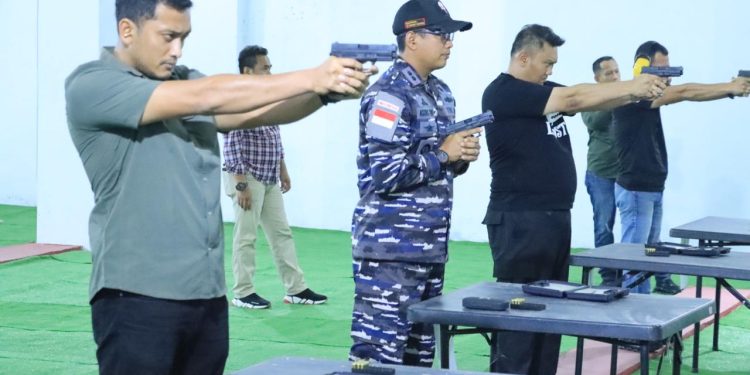 Sinergitas TNI-Polri di Labuhanbatu Kian Solid, Kapolres Sambut Hangat Kunjungan Danlanal Tanjung Balai Asahan