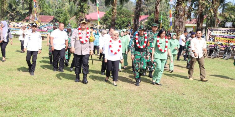 Kapolres Labuhanbatu Hadiri Pembukaan TMMD ke-125, Wujud Sinergitas TNI-Polri Bangun Desa