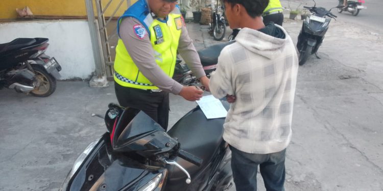 Puluhan Pengendara Terjaring Tilang, Ratusan Kena Teguran di Labuhanbatu Selama Operasi Patuh Toba 2025