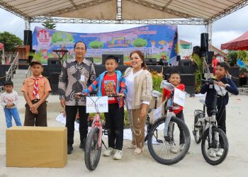 Peringatan HAN ke-41 di Humbahas Meriah, Pemkab Komit Dorong Anak Hebat Menuju Indonesia Emas 2045