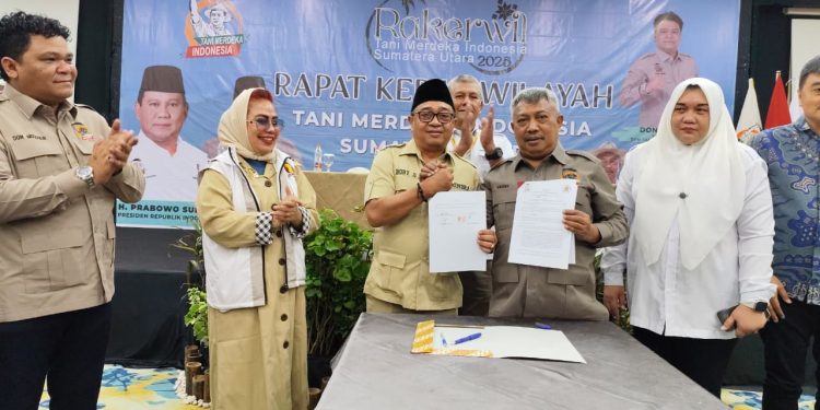 Tani Merdeka Sumut dan Gerindra Jalin Aliansi Strategis: Perkuat Barisan Petani Menuju Kedaulatan Pangan
