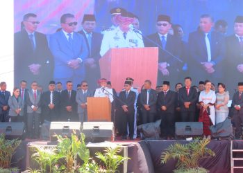 Bupati Humbahas Launching Program Unggulan di HUT ke-22, Polda Sign dan Kerjasama BULOG untuk Ketahanan Pangan