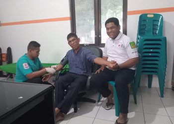 Ketua DPD AMPI Langkat Zaid Lubis Rutin Donor Darah, Ajak Kader Tingkatkan Kepedulian Sosial
