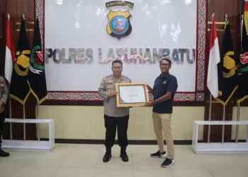 Kapolres Labuhanbatu Raih Penghargaan Bergengsi KPPN Rantauprapat Award 2025