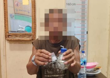 Polsek Kuala Ringkus Pengguna Sabu, Satu Pelaku Kabur dalam Pengejaran