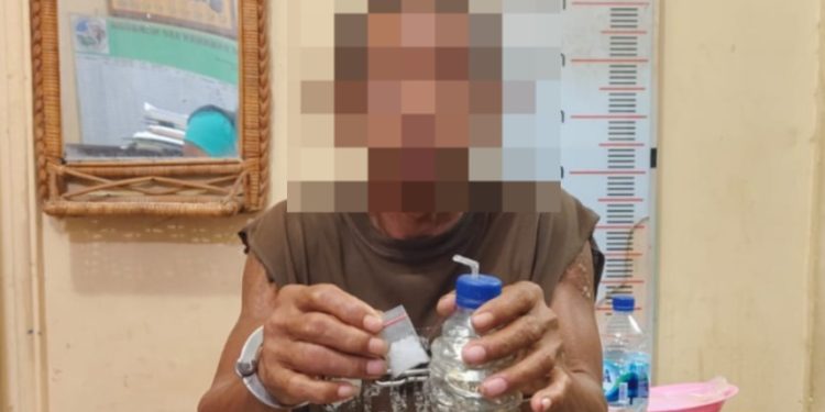 Polsek Kuala Ringkus Pengguna Sabu, Satu Pelaku Kabur dalam Pengejaran