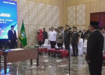 Togap Simangunsong Dilantik Jadi Sekdaprov Sumut, Ujian Berat Menanti di Birokrasi yang “Keropos”?
