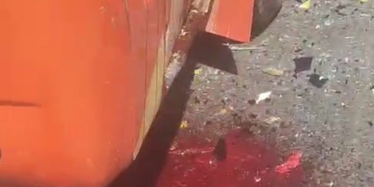 Insiden Kecelakaan 2 Bus di Jalinsum Langkat, Sopir Terjepit, Satu Penumpang Bersimbah dan Kritis