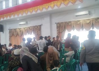 Pelantikan Pengurus KONI Pasaman Barat Berakhir Ricuh