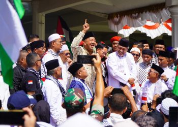 Langkat untuk Gaza, Ketika Ribuan Hati di Alun-alun Stabat Bergetar untuk Palestina