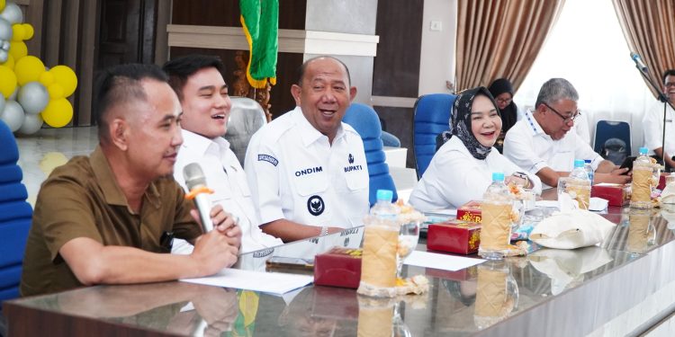 Bupati Langkat Sambut DPRD Sumut, Bahas Sinergi Pembangunan Langkat