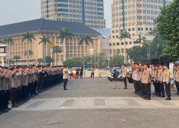 Polisi Kerahkan 1.632 Personel Amankan Demo Ojol di Sekitar Istana Hari Ini