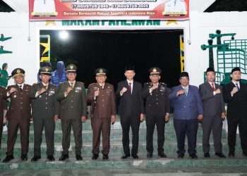 Pemkab Langkat Gelar Renungan Suci di TMP Bahagia Berandan