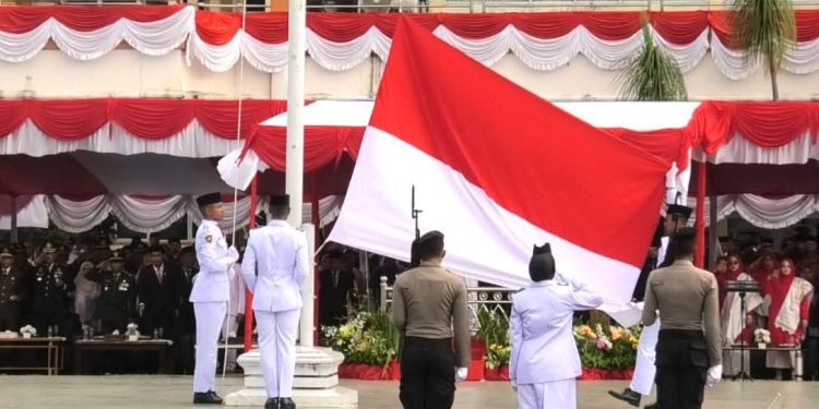 Upacara Peringatan HUT ke-80 RI di Pasaman Barat Berlangsung Khidmat