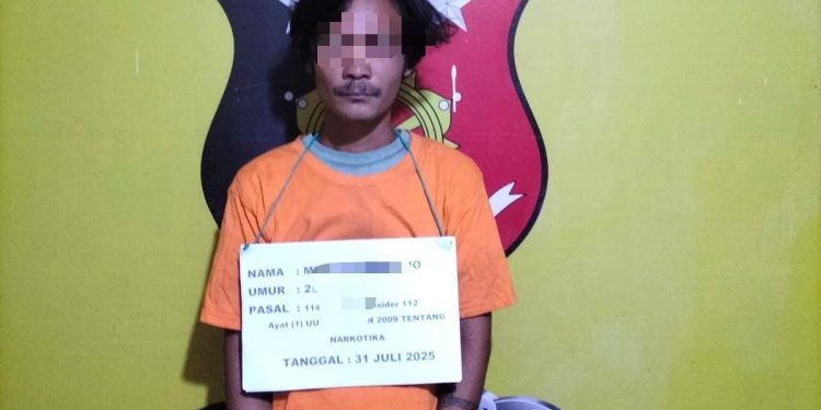Nyambi Jual Sabu, Nelayan Panai Hilir Dibekuk Polisi Saat Transaksi di Jalan Kartini