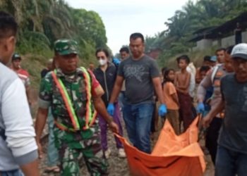 Seorang Warga Labura Tewas Mengenaskan Ditabrak Kereta Api Tangki di Jalur KM 54+600