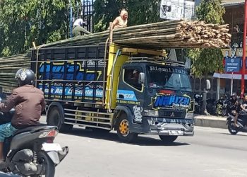 Truk Bermuatan Bambu Runcing Berkeliaran di Pemalang, Warga Cemas dan Polisi Bungkam